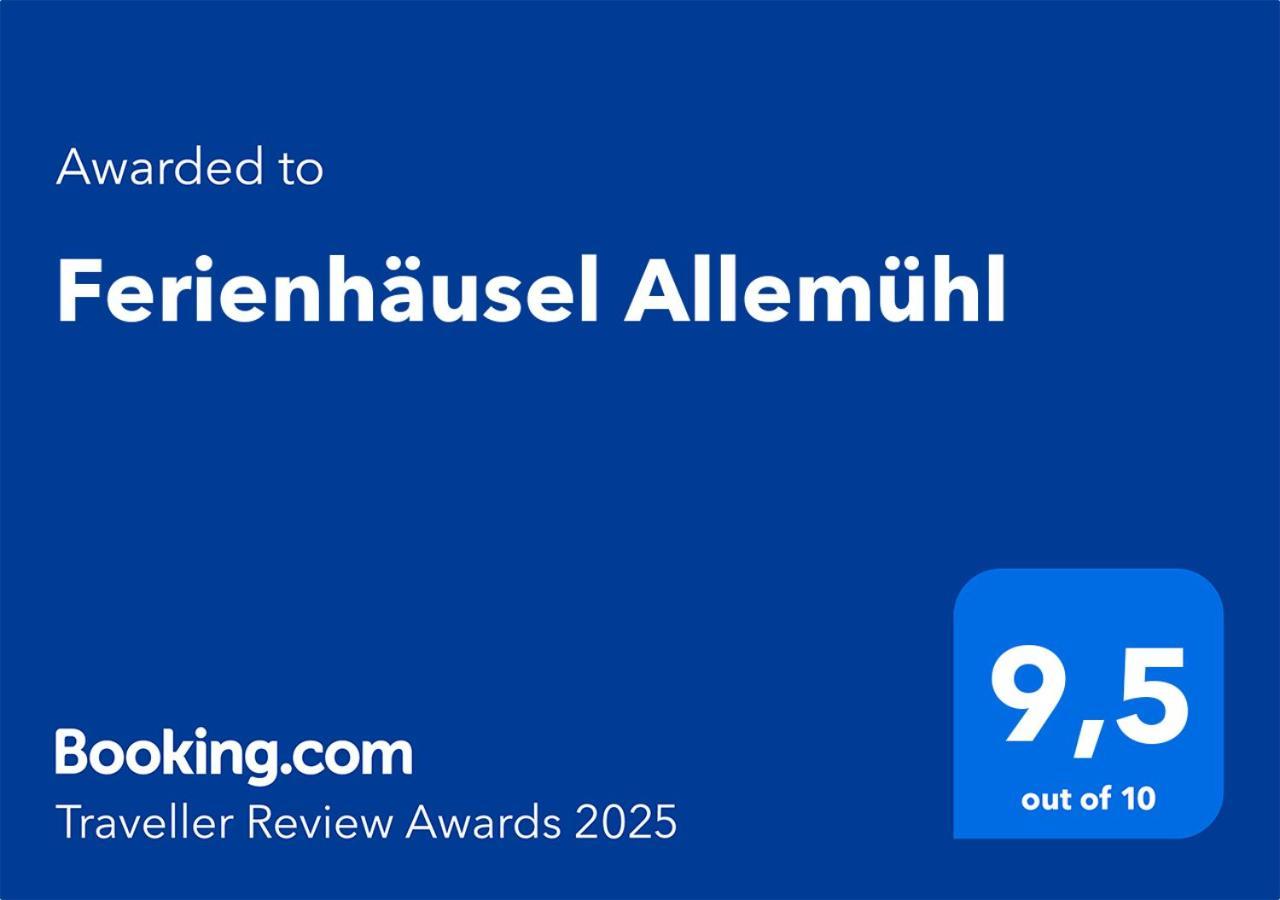 Ferienhaeusel Allemuehl Schonbrunn  エクステリア 写真